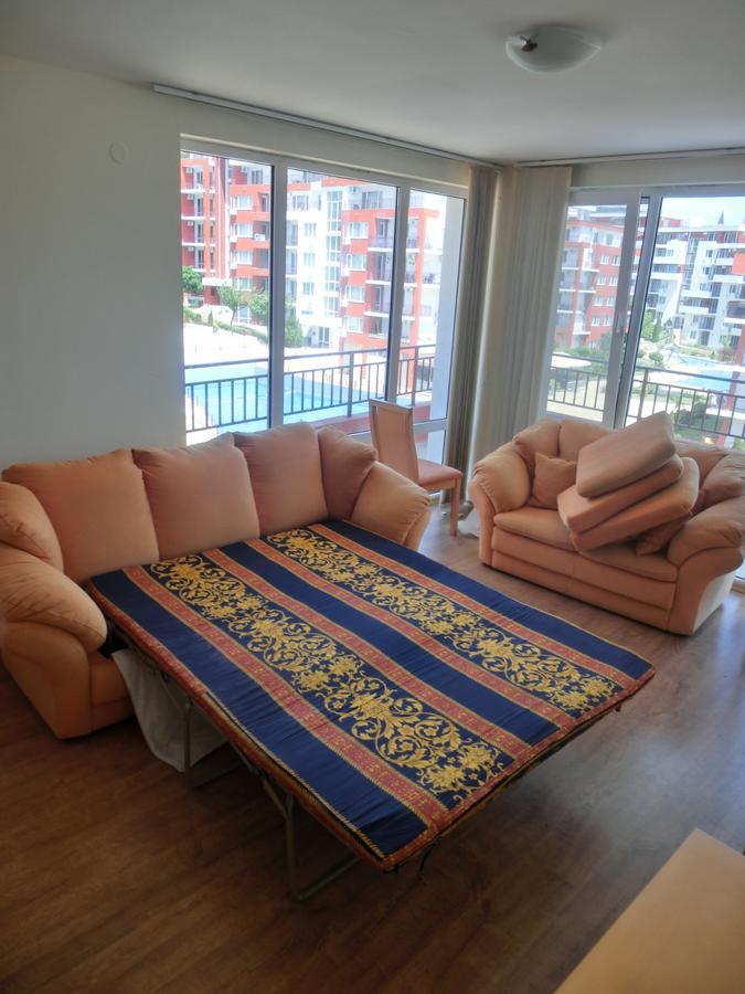 Sea View Panorama Apartment On Complex With Pools And Beach, Sveti Vlas Bagian luar foto